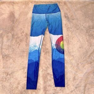 Colorado State Flag Leggings